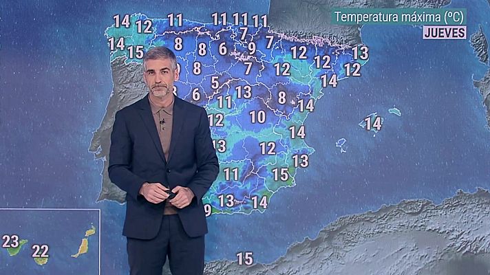 El tiempo - Intervalos de viento fuerte en el Ampurdán y este de Baleares