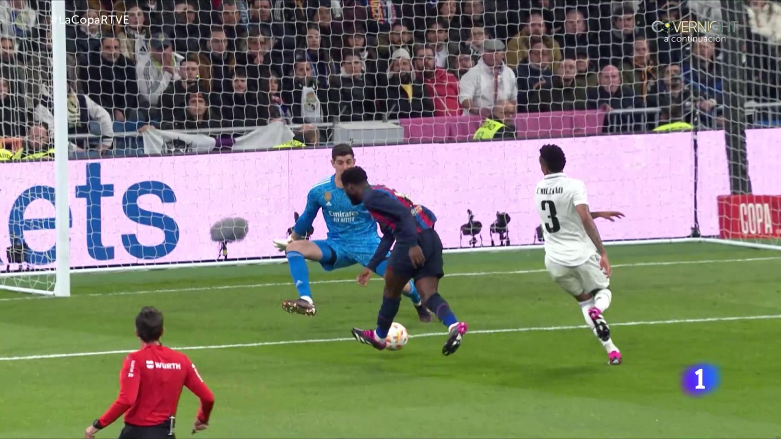 Real Madrid - Barcelona | Gol en propia puerta de Militao