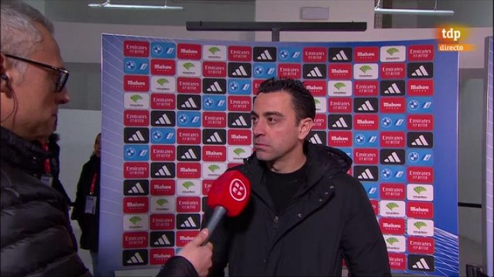  - Xavi: "Hemos defendido de manera espectacular y de ahí el resultado"
