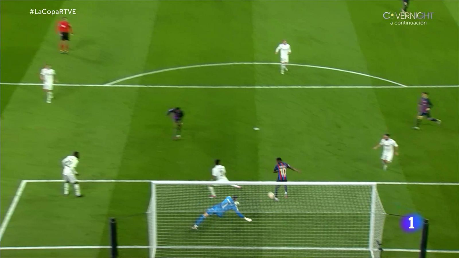 Real Madrid - Barcelona Copa del Rey | Fallo de Ansu Fati