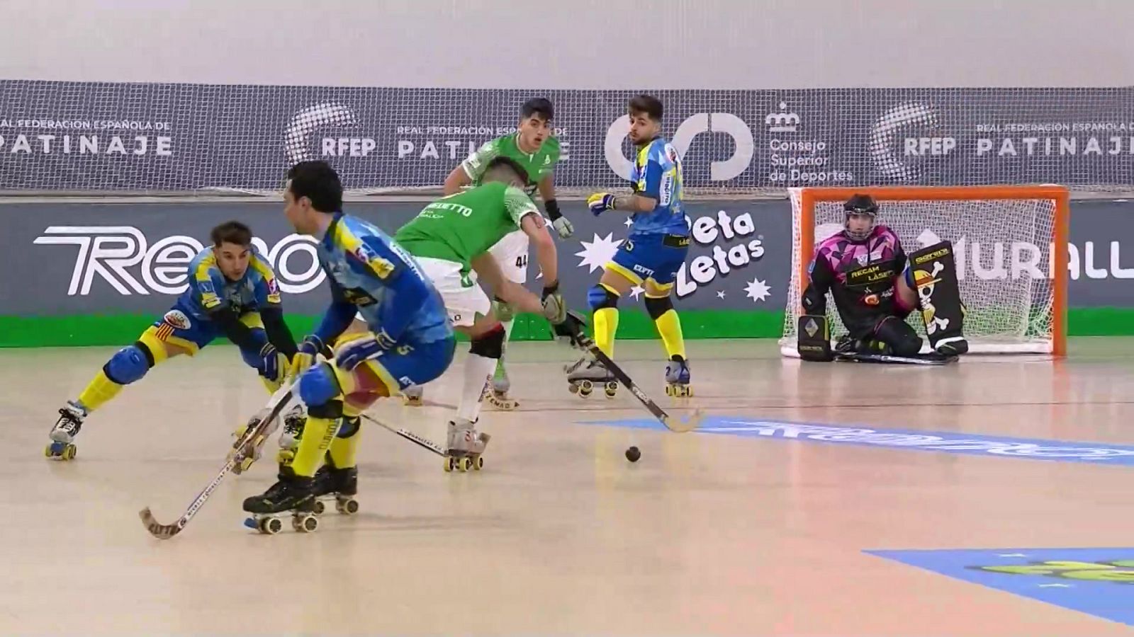 Hockey patines - Copa del Rey. 1/4 Final: Deportivo Liceo - Recam Làser CH Caldes - ver ahora