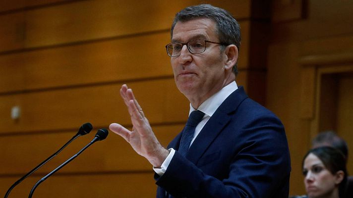 Informativo 24h - Feijóo: "Sorprende mucho que el Gobierno esté en contra de investigar en el Congreso lo que pasa en el Congreso"