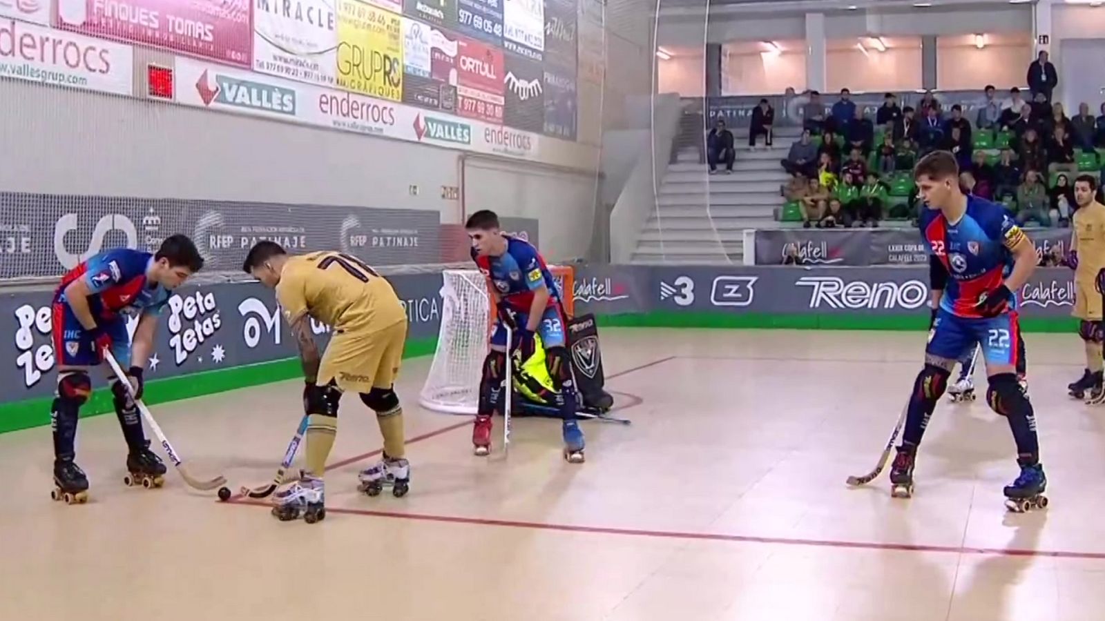 Hockey patines - Copa del Rey. 1/4 Final: Barça - Igualada Rigat HC - ver ahora