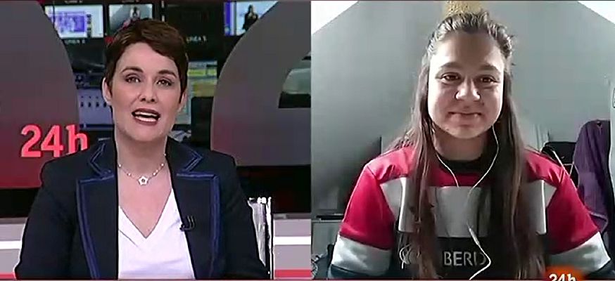 RTVE Igualdad - Cristina Blanco, capitana selección española de rugby, un grupo de mujeres imbatibles