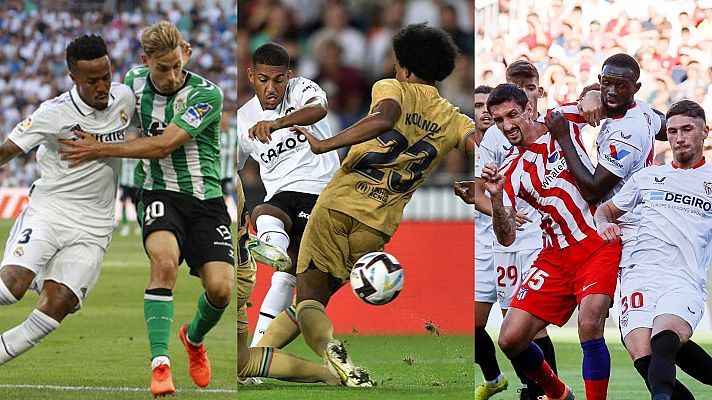 Telediario 1 - El Madrid llega tras la derrota en Copa y el Barça recibe a un Valencia en apuros