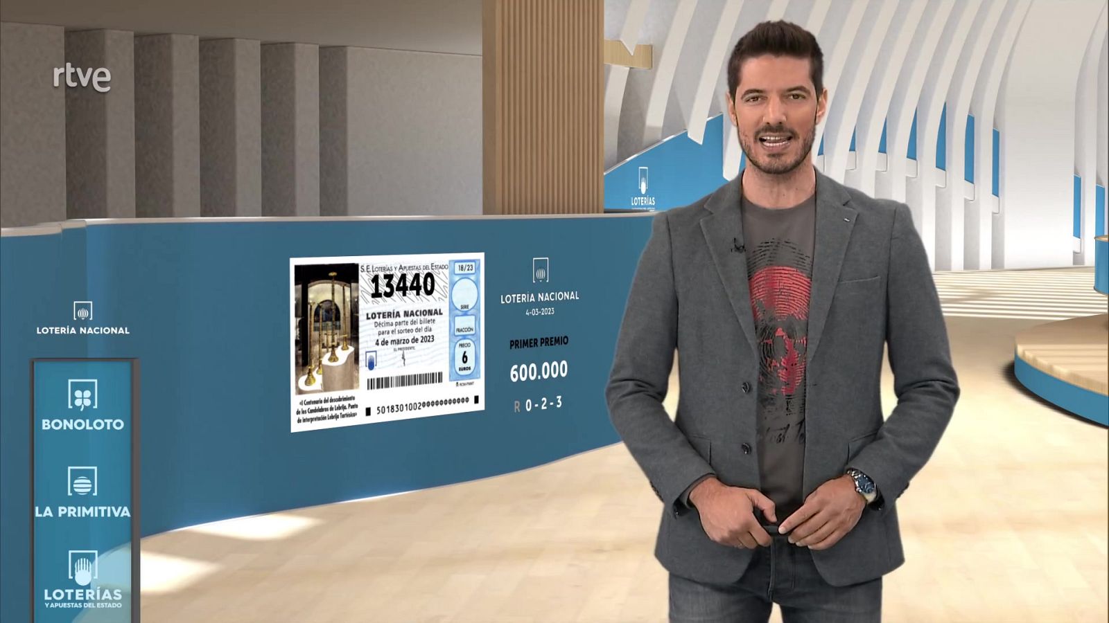 Sorteo de la Lotería Nacional del 04/03/2023 - ver ahora