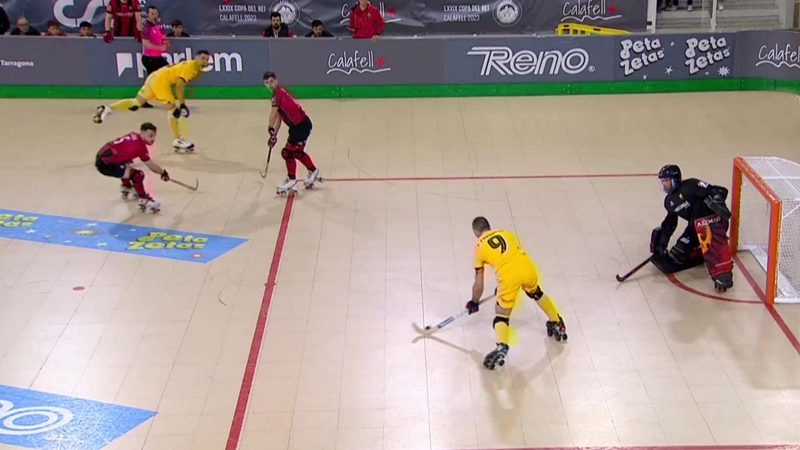 Hockey patines - Copa del Rey. 2ª semifinal: Barça - Reus Deportiu Virginias - ver ahora