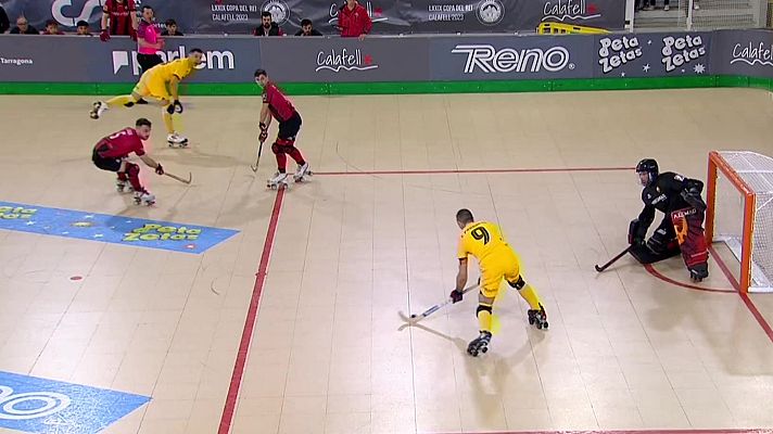 Hockey sobre patines - Copa del Rey. 2ª semifinal: Barça - Reus Deportiu Virginias