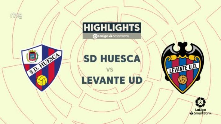 Resúmenes de LaLiga - Huesca - Levante: resumen del partido. 30ª jornada. Segunda
