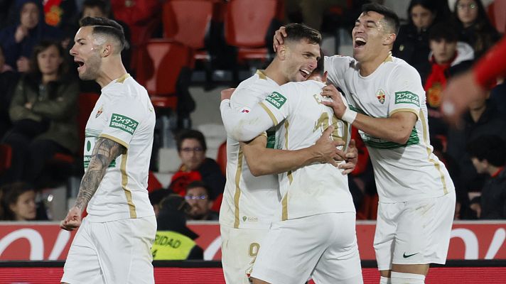 Resúmenes de LaLiga - Mallorca - Elche: resumen del partido de la 24ª jornada de Liga | Primera