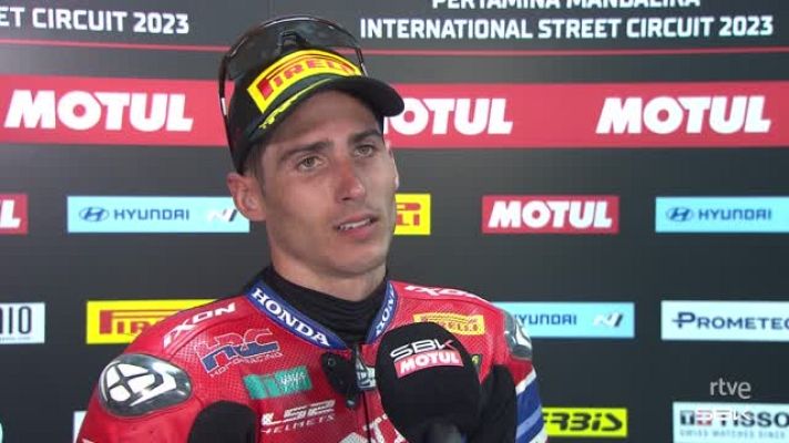 Mundial de Superbike - Xavi Vierge: ''Hemos leído bien la carrera con las banderas rojas y hemos conseguido un gran podio''