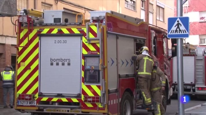 L'Informatiu - Investiguen l'origen de l'incendi a Salt