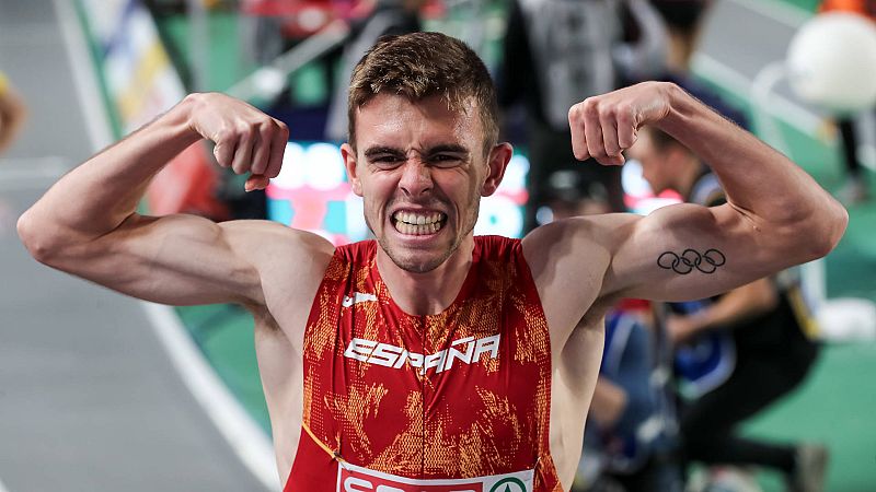 Adrian Ben gana el oro en los 800 m del Europeo de pista cubierta