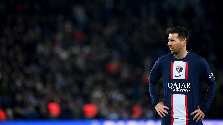 Telediario 2 - Messi: "Me costó mucho adaptarme a París"