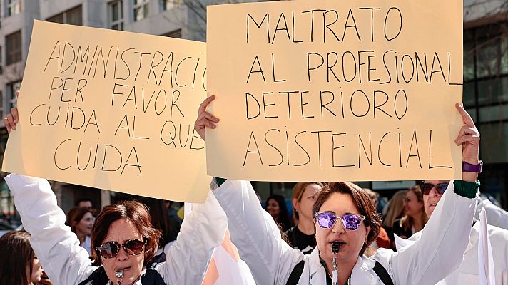 L'informatiu - Comunitat Valenciana - Sigue adelante la huelga de médicos en la Comunitat Valenciana