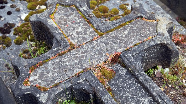 Telediario 1 - ¿Quién está en la tumba de Gaztambide?