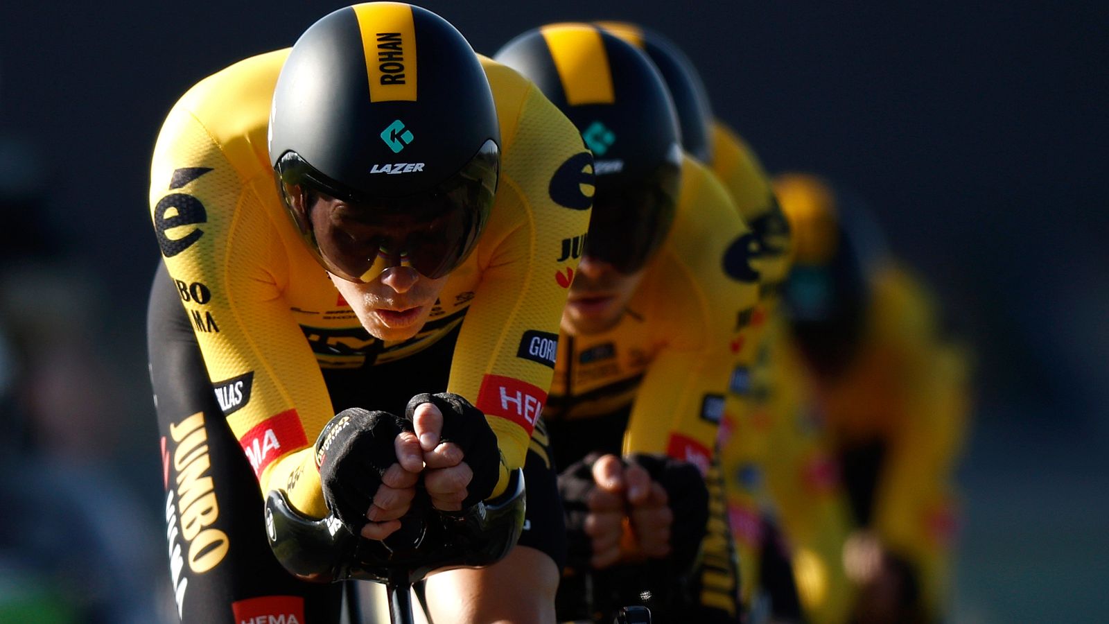 El Jumbo se apunta la crono por equipos de la París-Niza - ver ahora