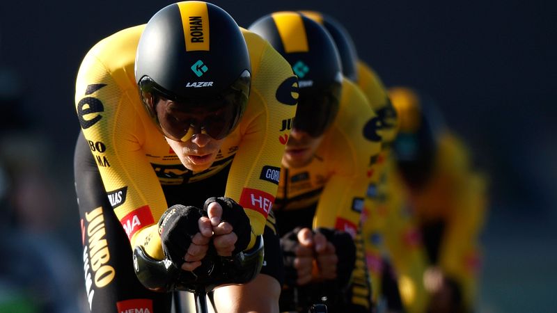 El Jumbo se apunta la crono por equipos de la París-Niza - ver ahora