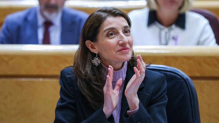 Informativo 24h - El PP exige al Gobierno que salga el 8M a "pedir perdón" por el 'sí es sí' y Llop responde: "Lecciones de feminismo, ninguna"