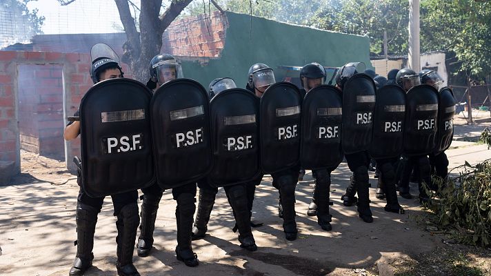 Telediario 2 - Rosario se levanta contra las bandas de narcos