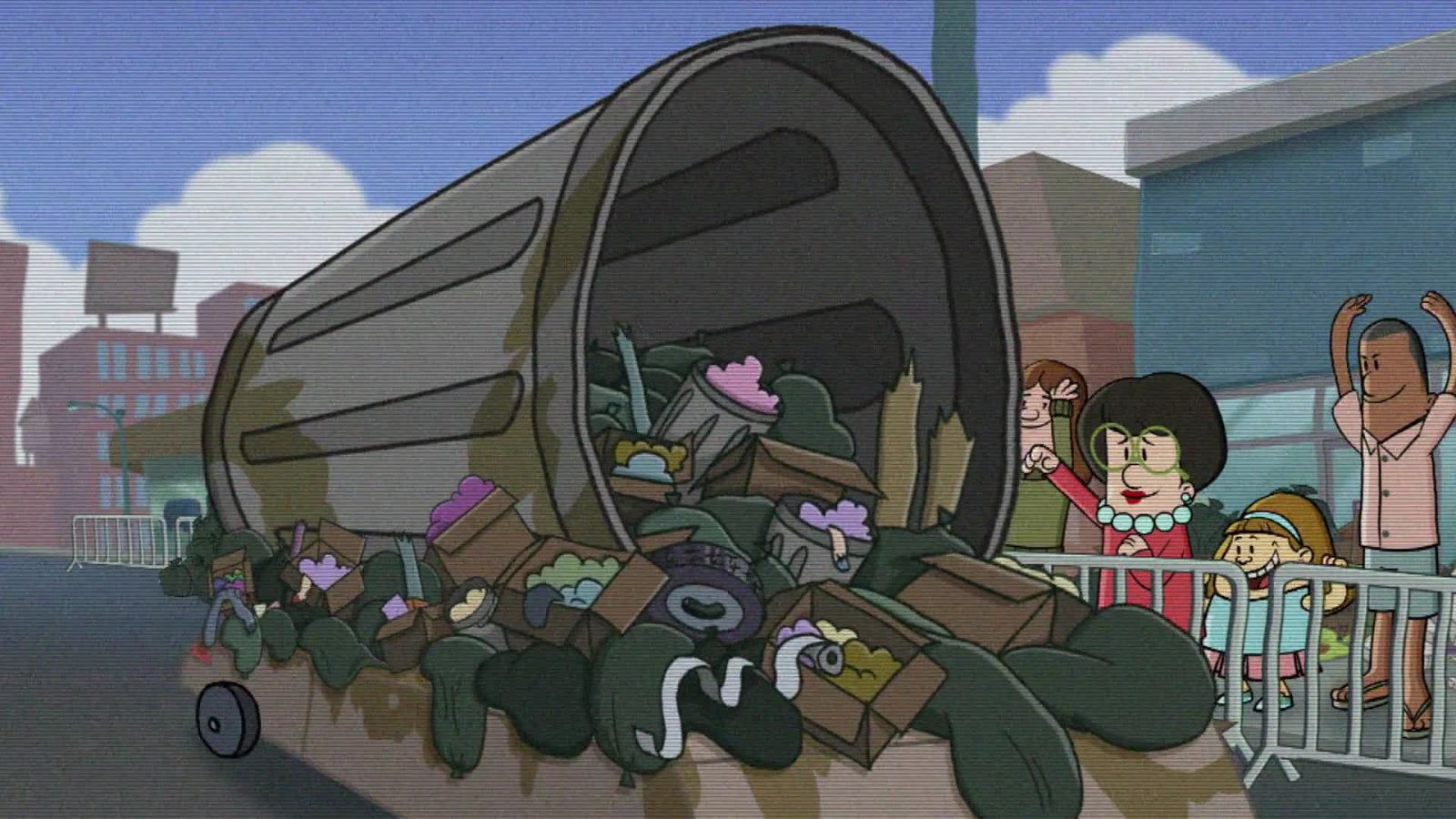 La pestilente historia del pegajoso Vertidoso - Las flipantes historias del Capitán Calzoncillos | Ver