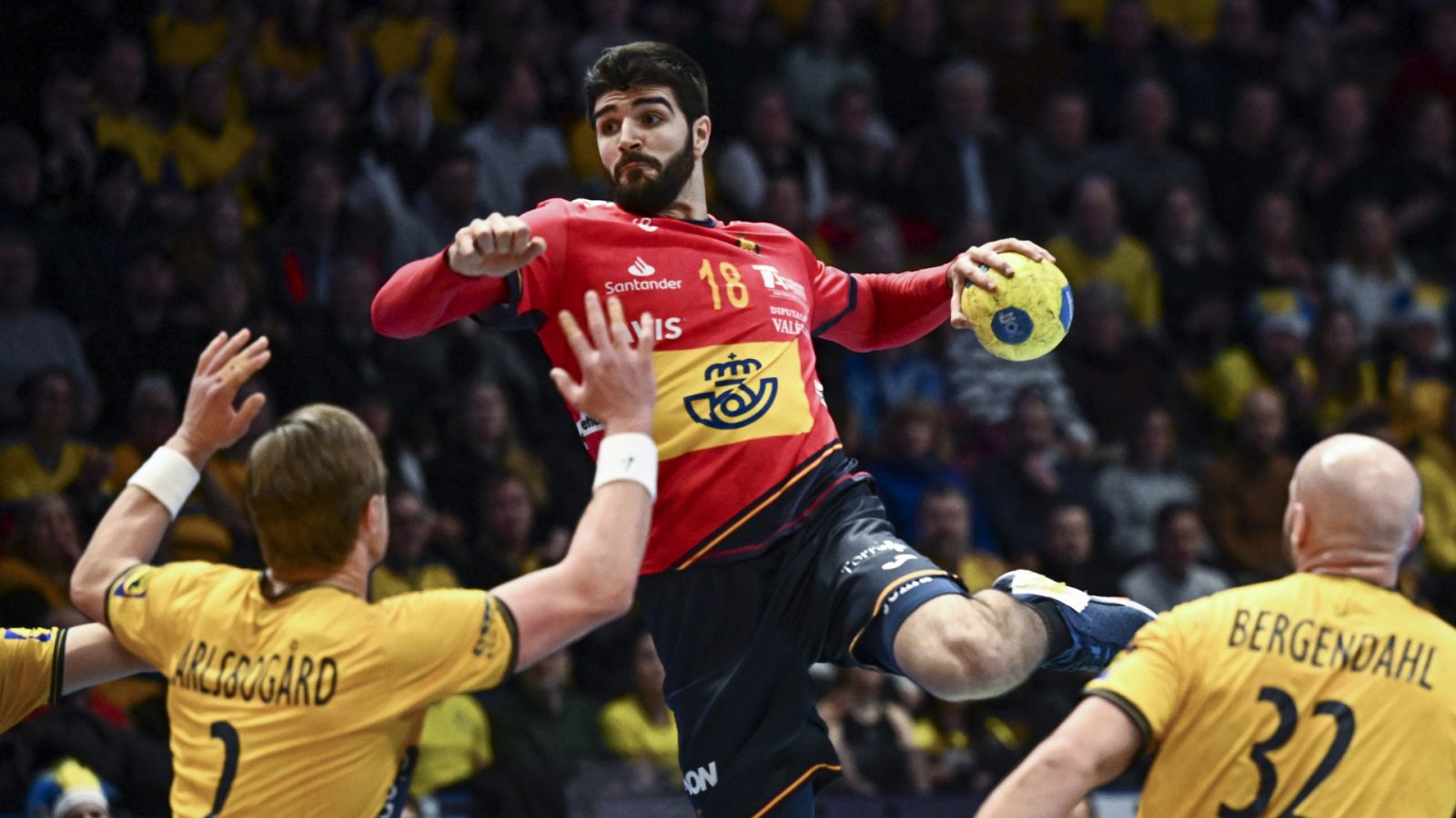 Balonmano - EHF Cup Selecciones masculinas. 3ª jornada: Suecia - España - ver ahora