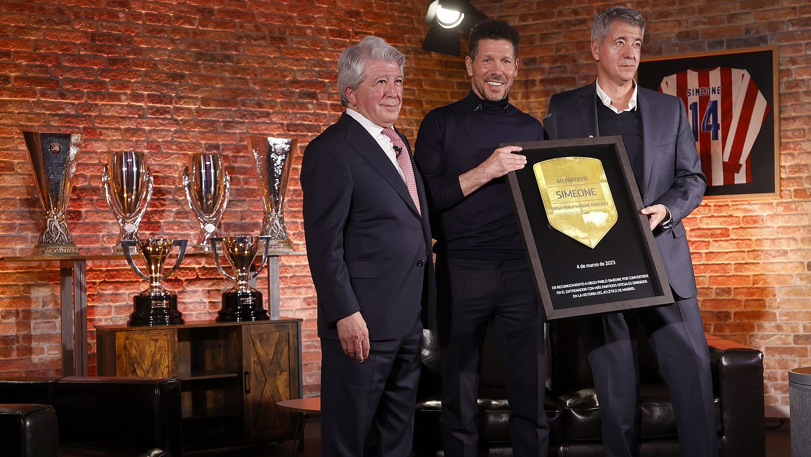 Leyenda Simeone: 613 partidos al frente del Atlético de Madrid