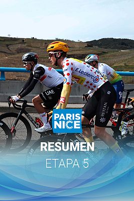 Ciclismo - París-Niza. Etapa 5 | Resumen: Olav Kooij gana al sprint
