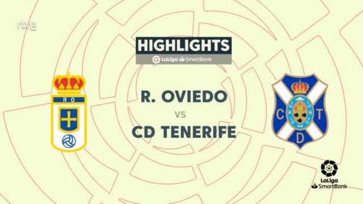 Resúmenes de LaLiga - Oviedo - Tenerife: resumen del partido. 31ª jornada. Segunda
