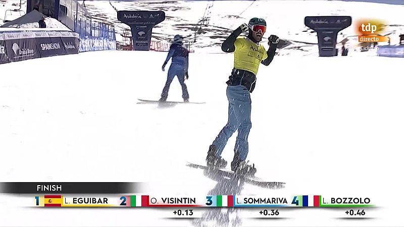Lucas Eguibar gana la final de la prueba de la Copa del Mundo de Sierra Nevada