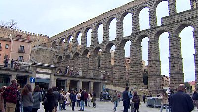 Sanciones por da�ar el Acueducto de Segovia- RTVE.es | Ver