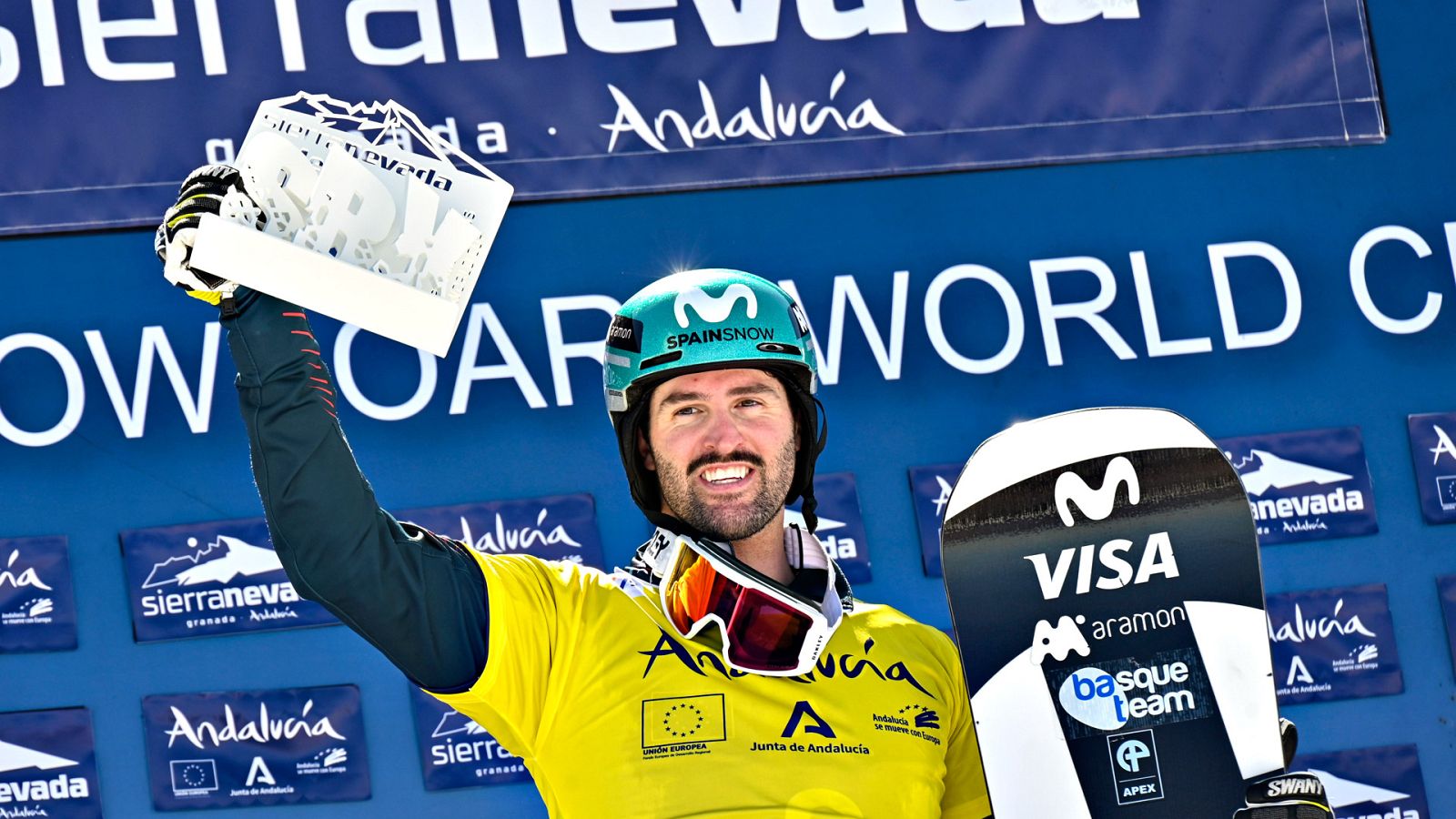 Lucas Eguibar se hace con el liderato de la Copa del Mundo en Sierra Nevada