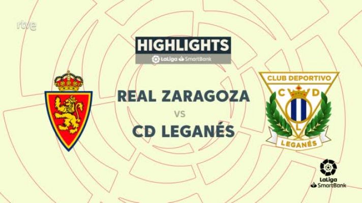 Resúmenes de LaLiga - Zaragoza - Leganés: Resumen partido 31ª jornada. Segunda