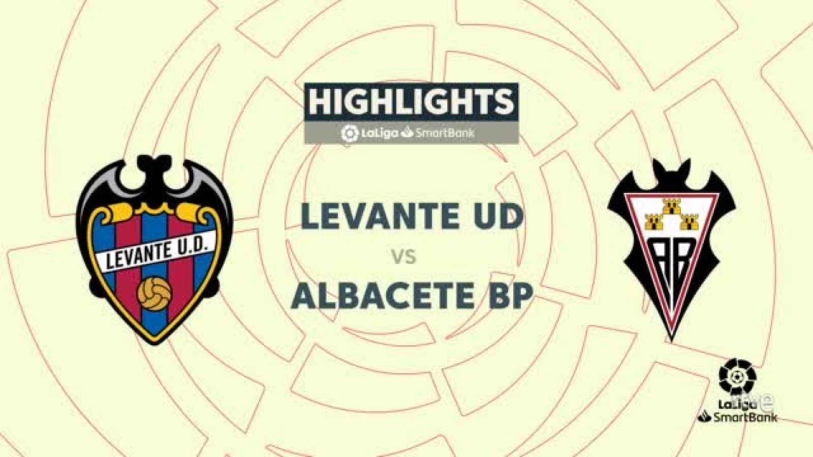 Levante - Albacete: Resumen del partido de la 31ª jornada de Segunda - ver ahora