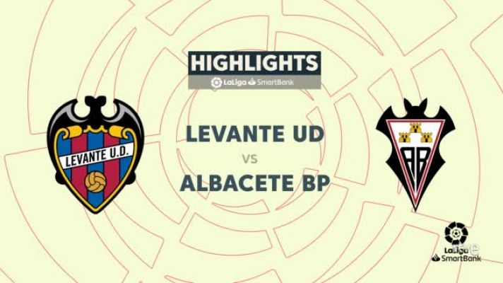 Resúmenes de LaLiga - Levante - Albacete: resumen partido 31ª jornada de Segunda