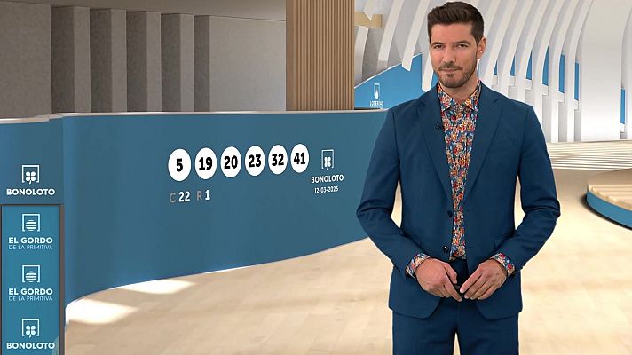 Loterías - Sorteo de la Bonoloto y El Gordo de la Primitiva del 12/03/2023