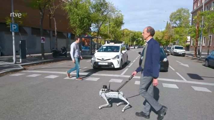 La aventura del Saber - CSIC Perro robot para guiar a personas con discapacidad