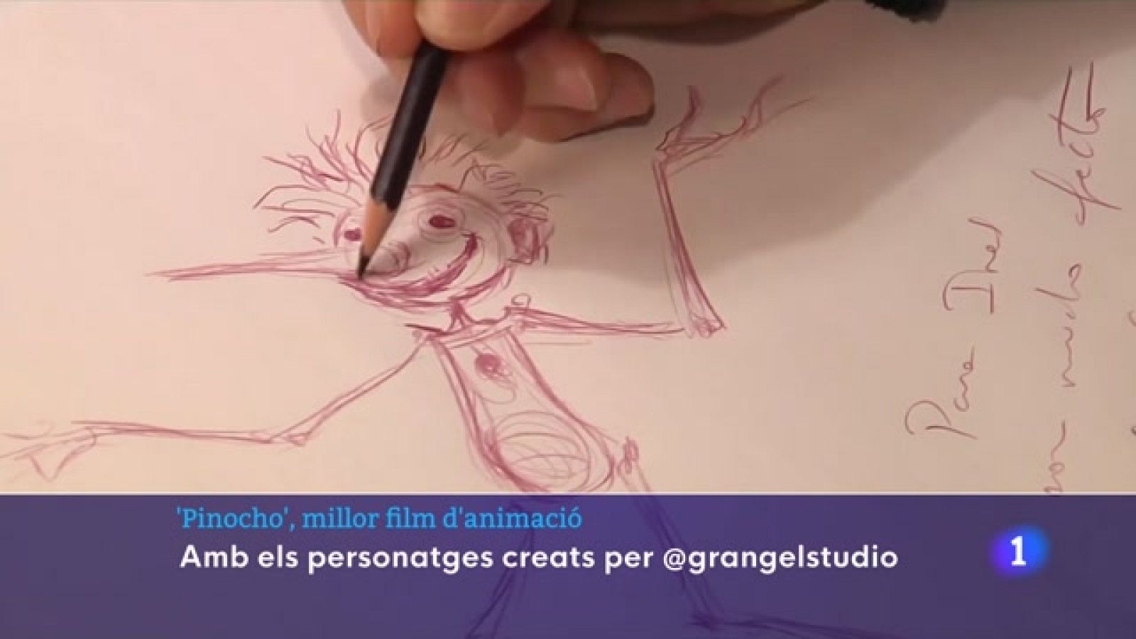 'Pinocho' apropa l'Oscar cap a Barcelona - L'Informatiu | Veure