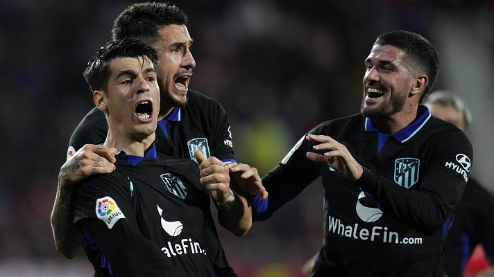 Resúmenes de LaLiga - Girona - Atlético: resumen del partido de la 25ª jornada