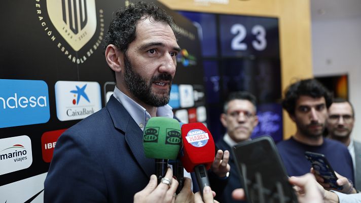 Baloncesto en RTVE - Garbajosa, sobre si va a optar a dirigir FIBA Europa: "Haré lo que me salga de las entrañas"