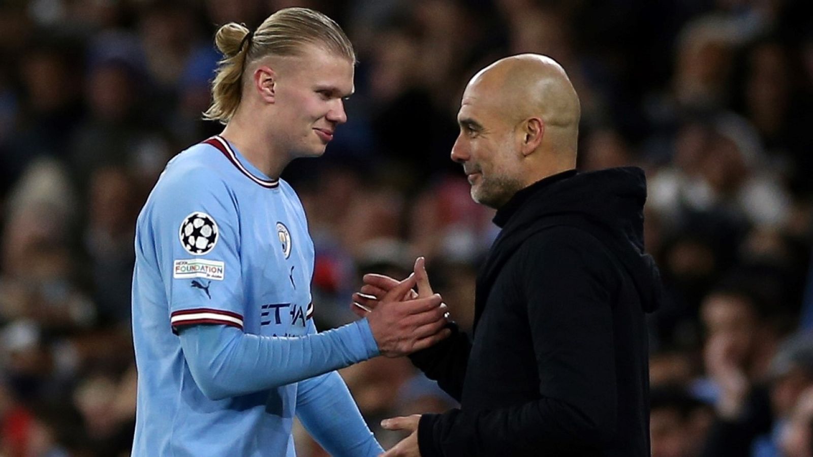Champìons: Guardiola y Haaland bromean sobre su repóker de goles | Ver