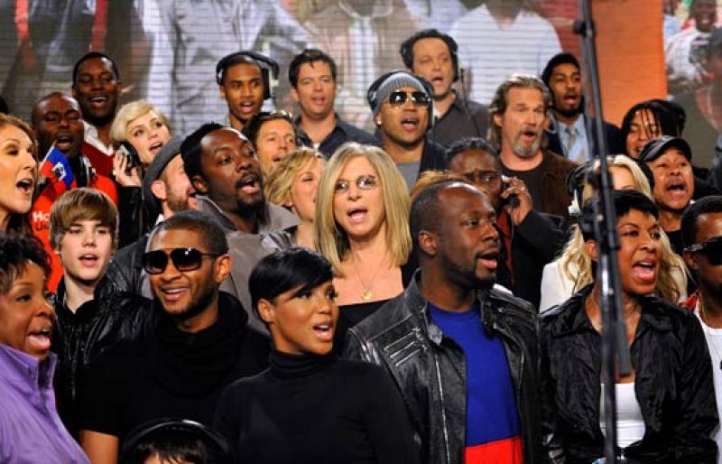 Nueva versión de 'We are the World' para ayudar a los afectados por el terremoto de Haití