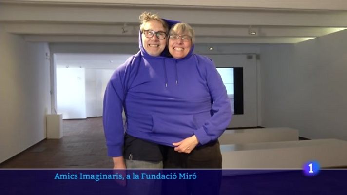 L'Informatiu - Visitem l'exposició 'Amics Imaginaris'