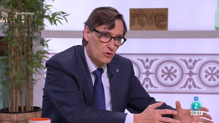Cafè d'idees - Salvador Illa: "Hi ha un pacte de campanya Trias-Colau"