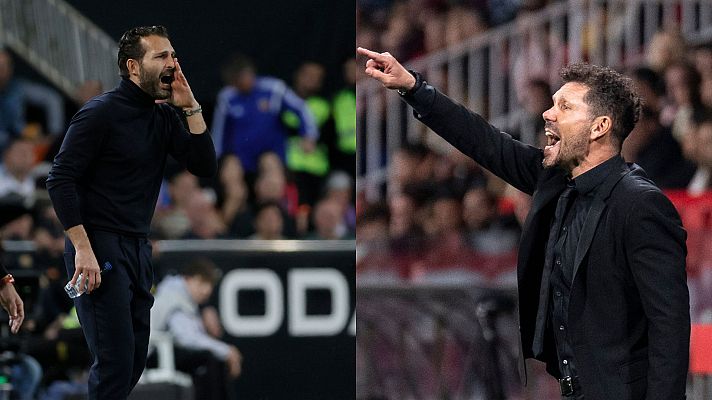 Fútbol - El Cholo elogia a Baraja antes de enfrentarse al Valencia