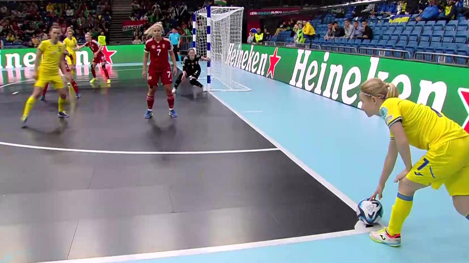 Fútbol Sala - Campeonato de Europa Femenino. 2ª semifinal: Ucrania - Hungría - ver ahora