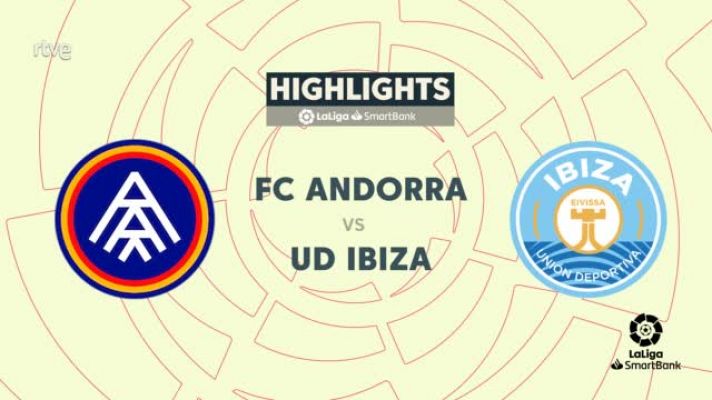 Resúmenes de LaLiga - Andorra - Ibiza: resumen del partido 32ª jornada. Segunda