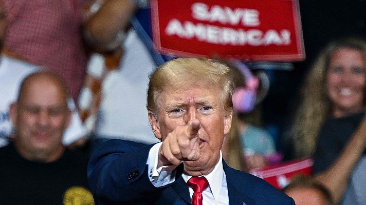 Telediario Fin de Semana - Trump asegura que espera que lo arresten la próxima semana