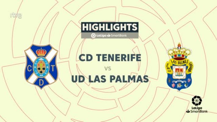 Resúmenes de LaLiga - Tenerife - La Palmas: resumen del partido de la 32ª jornada