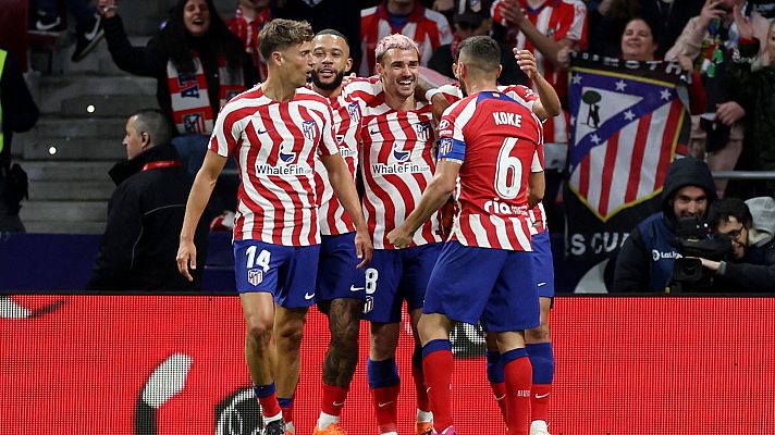 Resúmenes de LaLiga - Atlético-Valencia: resumen del partido de la 26ª jornada